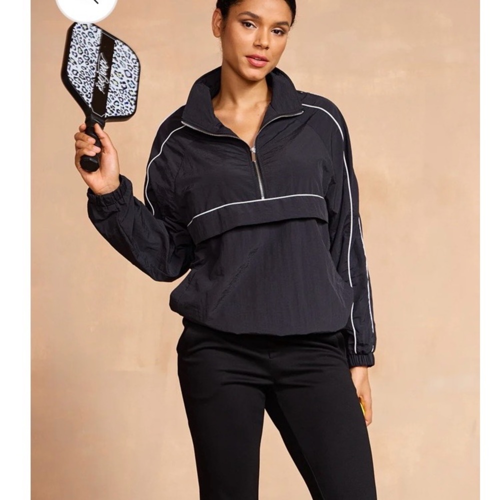 More Than Basic Long Sleeve Trimmed Pocket Sweatshirt